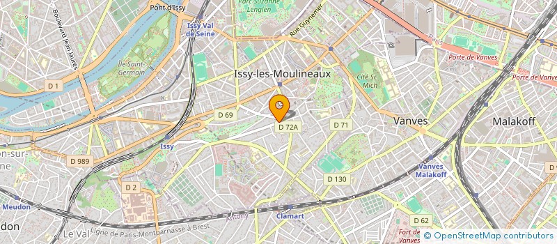 localisation de l'entreprise MADAME RACHEL ASSEDOU à ISSY-LES-MOULINEAUX
