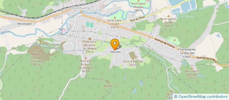 localisation de l'entreprise MADAME RACHEL AUBRY  PLANCHER-BAS