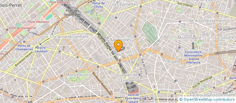 localisation de l'entreprise MADAME RACHEL BAJADA  PARIS