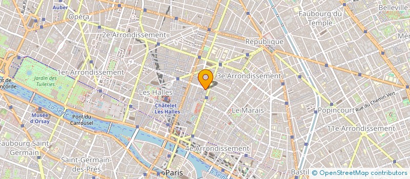 localisation de l'entreprise MADAME RACHEL BAROUKH à PARIS