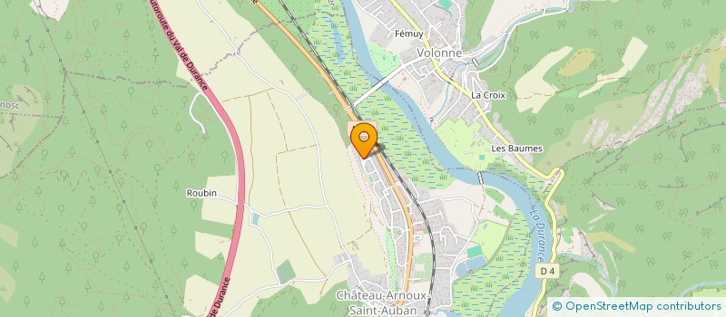 localisation de l'entreprise MADAME RACHEL BEAUBOIS  CHATEAU-ARNOUX-SAINT-AUBAN