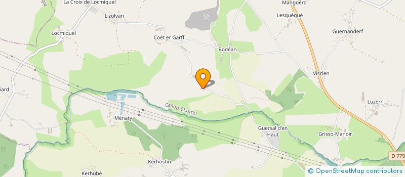 localisation de l'entreprise MADAME RACHEL BELONI  GRAND-CHAMP