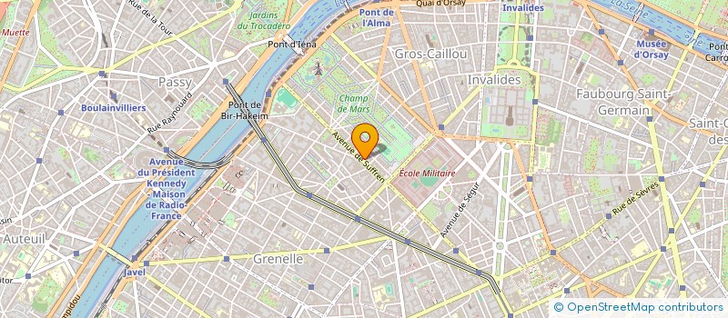 localisation de l'entreprise MADAME RACHEL BEN TOLILA  PARIS