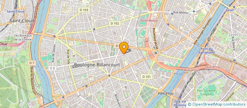 localisation de l'entreprise MADAME RACHEL BERKMAN à BOULOGNE-BILLANCOURT