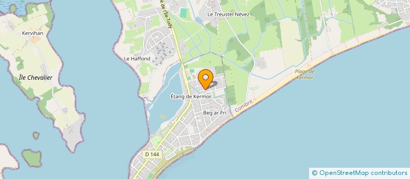 localisation de l'entreprise MADAME RACHEL BERNARD  ILE-TUDY