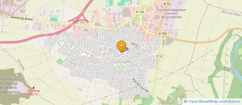 localisation de l'entreprise MADAME RACHEL BERODIAS  CLERMONT-FERRAND