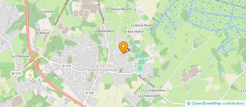 localisation de l'entreprise MADAME RACHEL BERTHELOT  HAUTE-GOULAINE