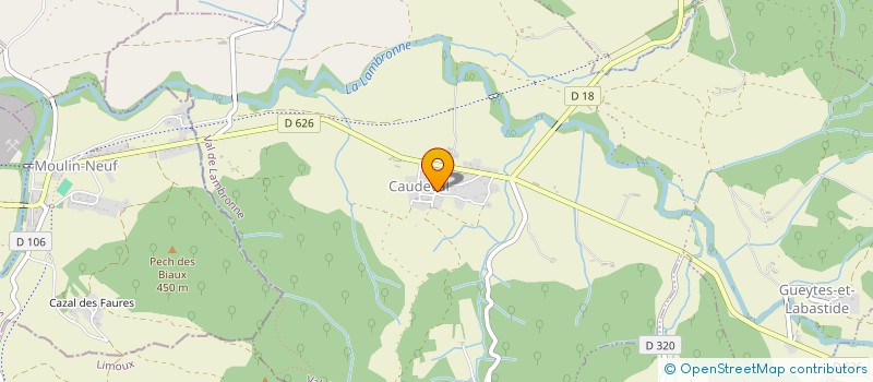 localisation de l'entreprise MADAME RACHEL BINDREIFF  VAL DE LAMBRONNE