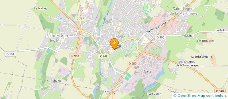 localisation de l'entreprise MADAME RACHEL BINSON  FONTIVILLIE