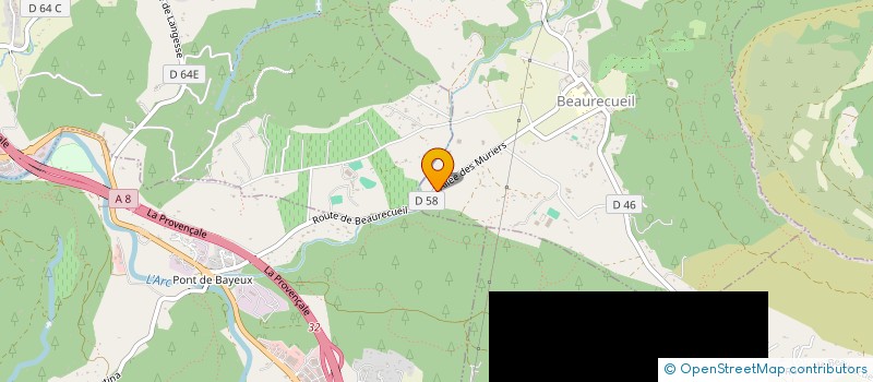 localisation de l'entreprise MADAME RACHEL BIRRE  BEAURECUEIL