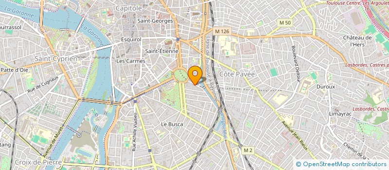 localisation de l'entreprise MADAME RACHEL BISSEUIL à TOULOUSE