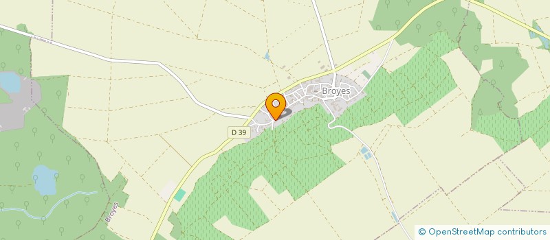 localisation de l'entreprise MADAME RACHEL BLANCHETON  BROYES