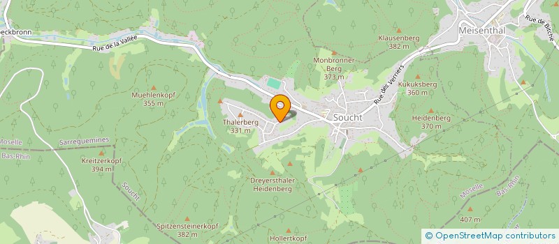 localisation de l'entreprise MADAME RACHEL BORCHERT  SOUCHT