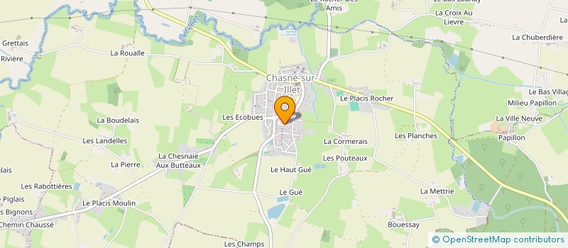localisation de l'entreprise MADAME RACHEL BOSCHER  CHASNE-SUR-ILLET