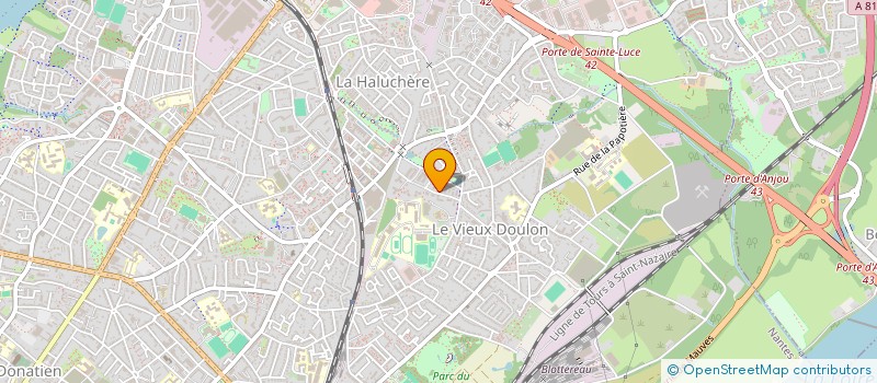 localisation de l'entreprise MADAME RACHEL BOUREAU à NANTES