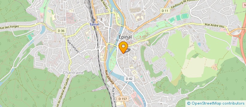 localisation de l'entreprise MADAME RACHEL BROCHIN à EPINAL