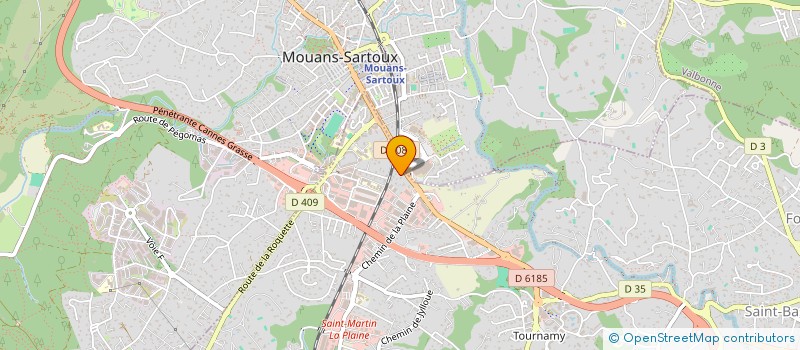 localisation de l'entreprise MADAME RACHEL BROSSET  MOUGINS