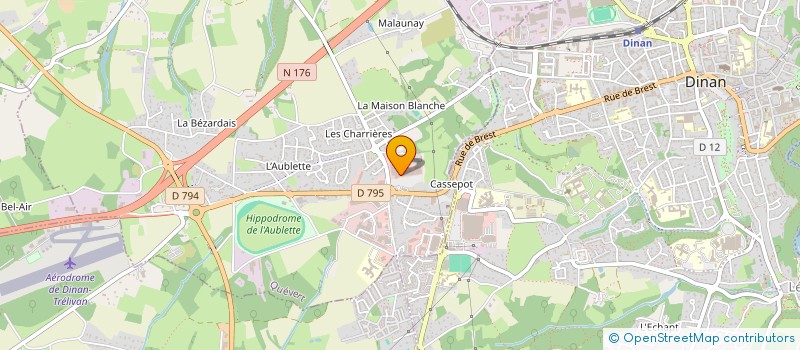 localisation de l'entreprise MADAME RACHEL BUJNA  QUEVERT