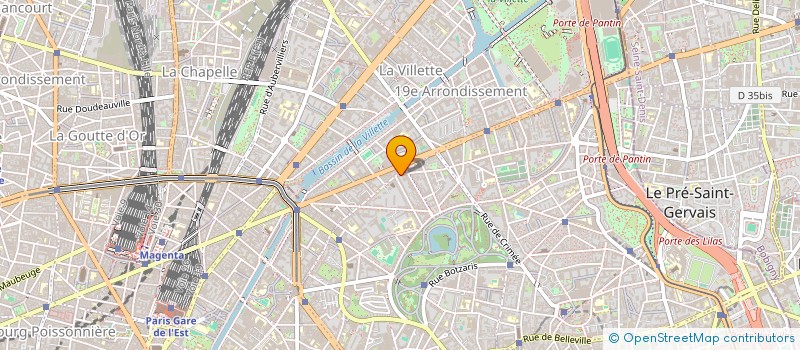 localisation de l'entreprise MADAME RACHEL CAHN  PARIS