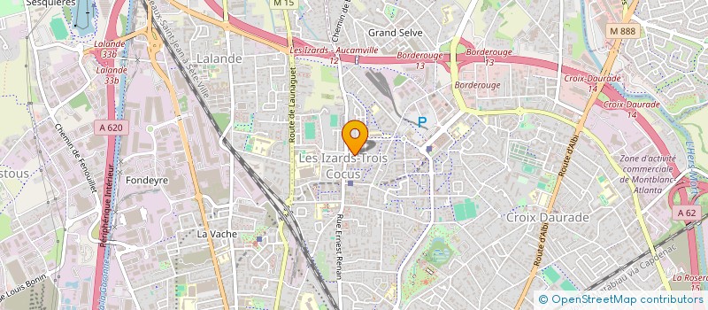 localisation de l'entreprise MADAME RACHEL CANDELON  TOULOUSE