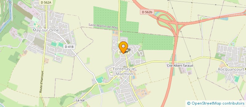 localisation de l'entreprise MADAME RACHEL CARRE  FONTENAY-LE-MARMION