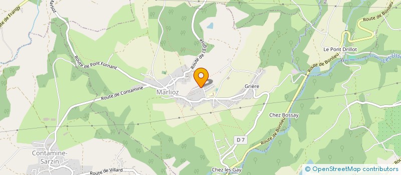 localisation de l'entreprise MADAME RACHEL CORNALI  MARLIOZ