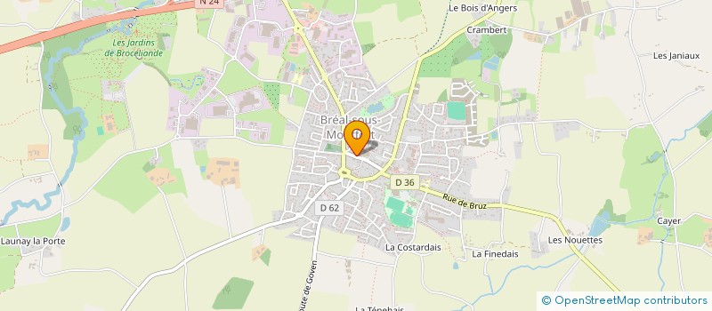 localisation de l'entreprise MADAME RACHEL CROISSANT  RENNES