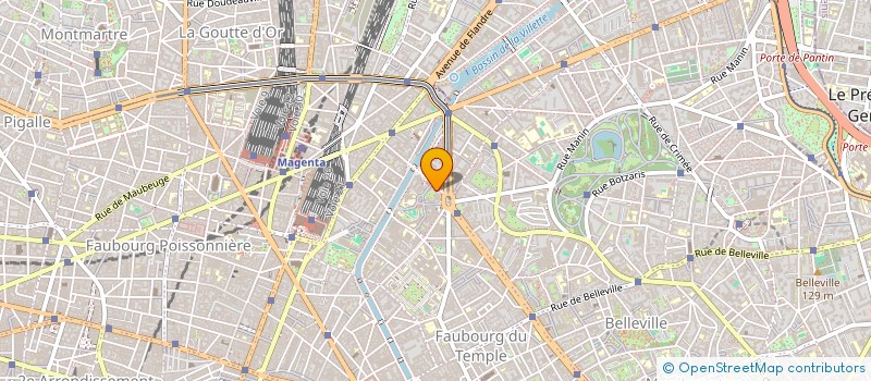 localisation de l'entreprise MADAME RACHEL DAUMONT  PARIS