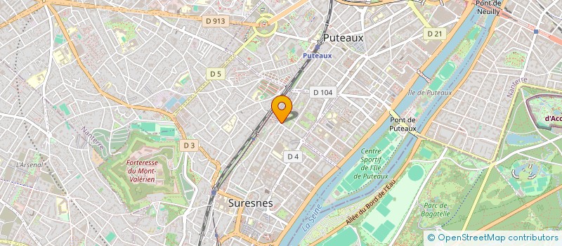 localisation de l'entreprise MADAME RACHEL DAVID à SURESNES