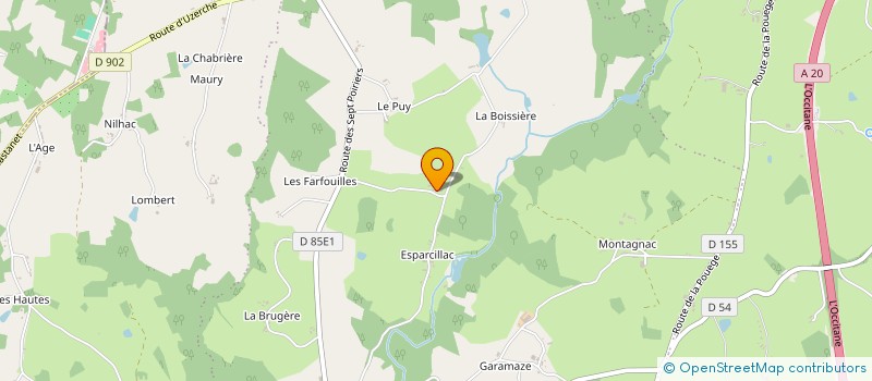 localisation de l'entreprise MADAME RACHEL DEDERIX  LES TROIS-SAINTS