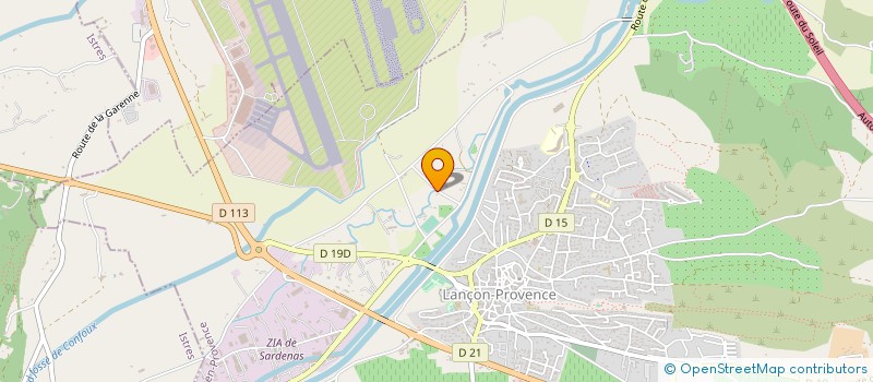 localisation de l'entreprise MADAME RACHEL DEDINGER  LANCON-PROVENCE