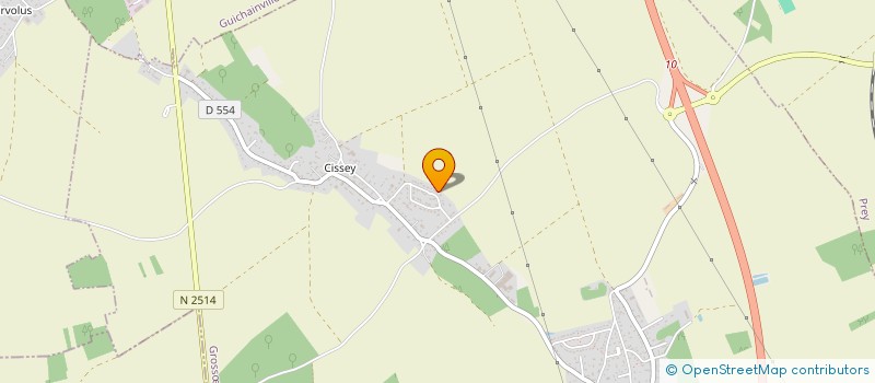 localisation de l'entreprise MADAME RACHEL DENIS  GROSSUVRE