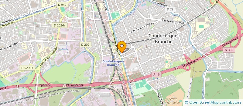 localisation de l'entreprise MADAME RACHEL DEWYNTER  COUDEKERQUE-BRANCHE