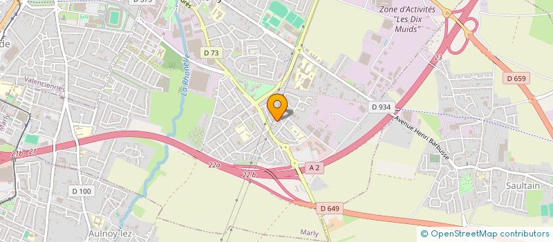 localisation de l'entreprise MADAME RACHEL DRAUX  MARLY