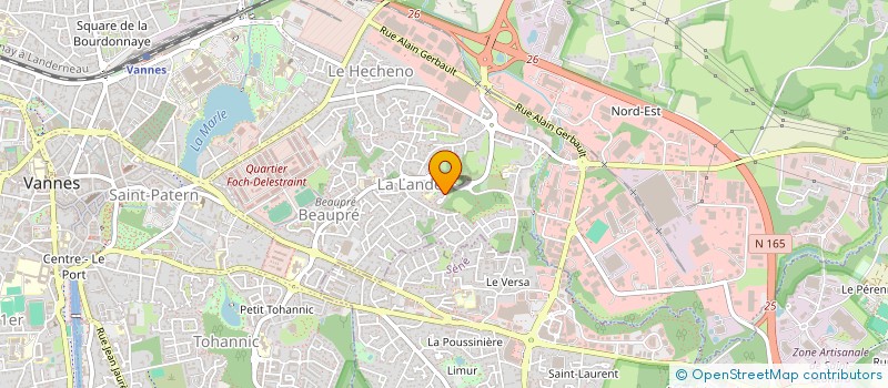 localisation de l'entreprise MADAME RACHEL DRIAS à VANNES