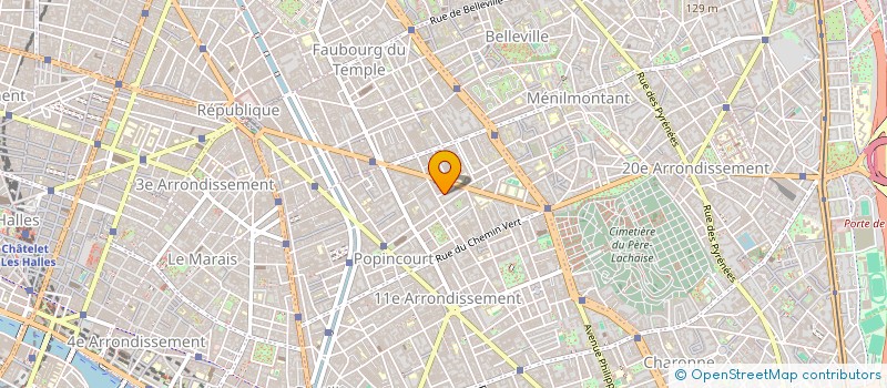 localisation de l'entreprise MADAME RACHEL EMILIE AGARICI  PARIS