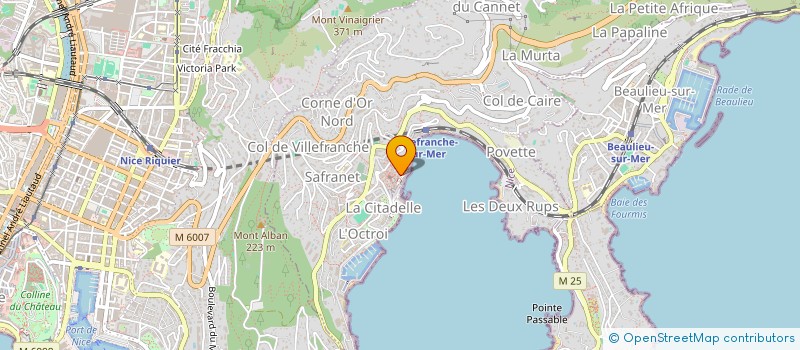 localisation de l'entreprise MADAME RACHEL FLORET  VILLEFRANCHE-SUR-MER