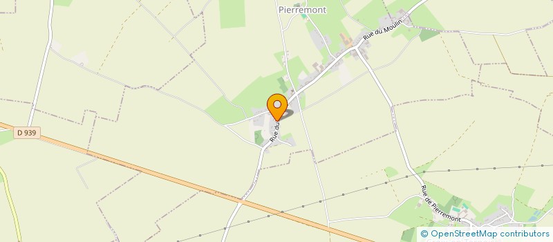 localisation de l'entreprise MADAME RACHEL FOURNIER  PIERREMONT