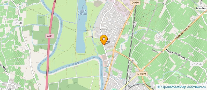 localisation de l'entreprise MADAME RACHEL GABARRE  LIBOURNE