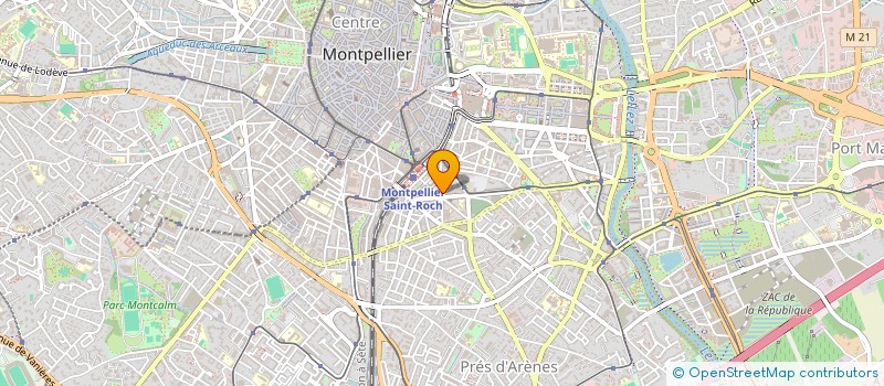 localisation de l'entreprise MADAME RACHEL GABARRI à MONTPELLIER