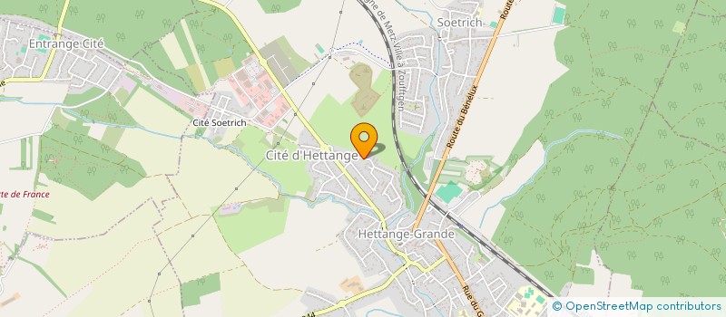 localisation de l'entreprise MADAME RACHEL GAESSLER  HETTANGE-GRANDE