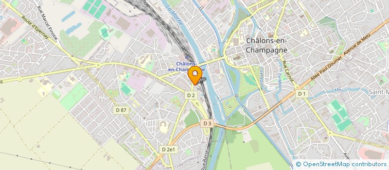 localisation de l'entreprise MADAME RACHEL GALLAIRE  CHALONS-EN-CHAMPAGNE