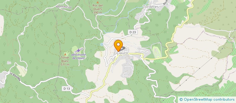 localisation de l'entreprise MADAME RACHEL GANDER  LLAURO