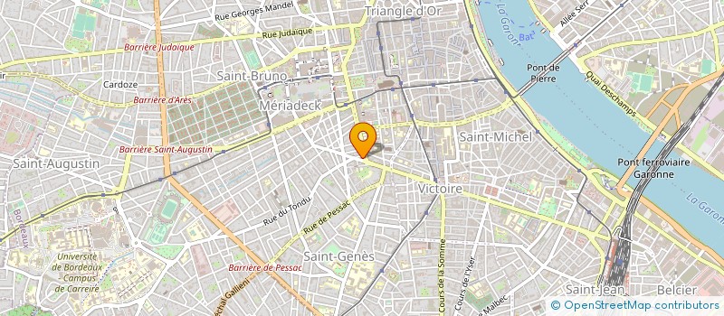 localisation de l'entreprise MADAME RACHEL GAULIN à BORDEAUX