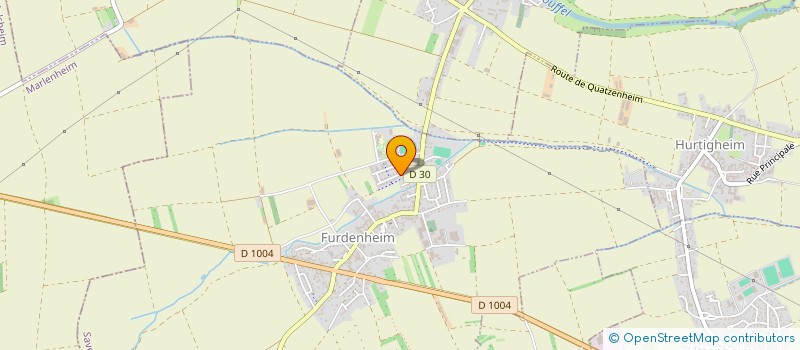 localisation de l'entreprise MADAME RACHEL GERLING  FURDENHEIM