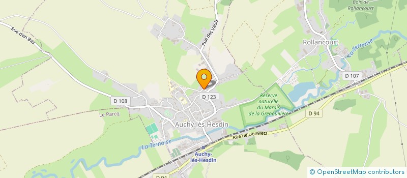 localisation de l'entreprise MADAME RACHEL GERON  WAIL