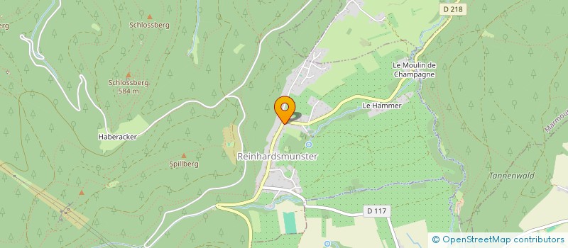 localisation de l'entreprise MADAME RACHEL GNAEDIG  REINHARDSMUNSTER