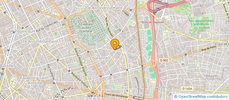 localisation de l'entreprise MADAME RACHEL GOLDENBERG  PARIS