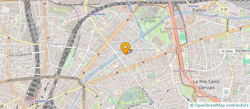 localisation de l'entreprise MADAME RACHEL GOLDSZMID  PARIS