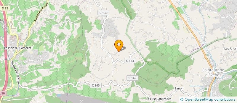 localisation de l'entreprise MADAME RACHEL GOY  LE BEAUSSET